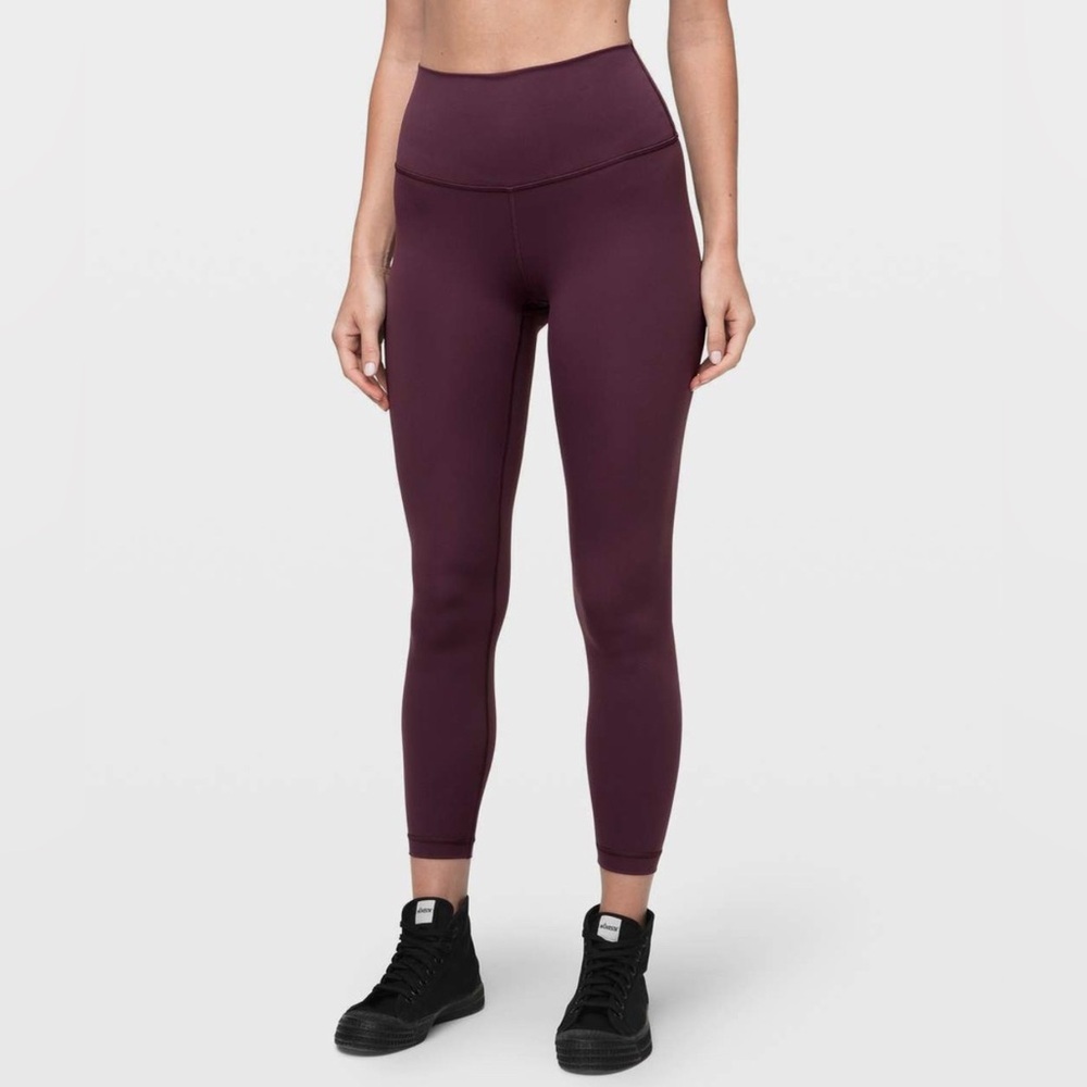 lululemon athletica Women's Leggings in Deep Plum Size 6 - Picture 3 of 13